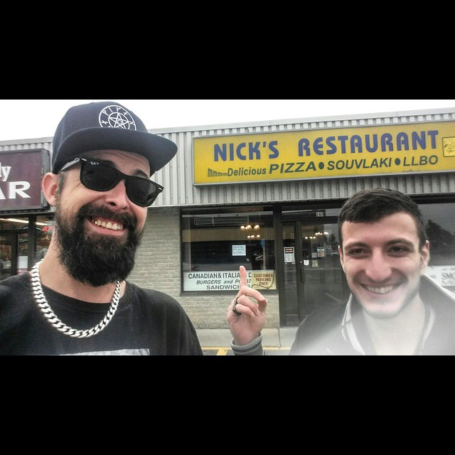 Naturally, Nicks eat at Nick's. 